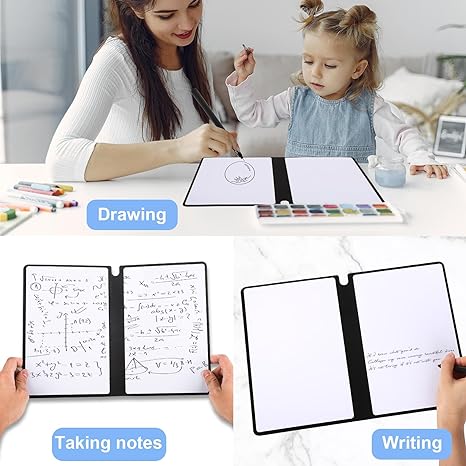 A5 Dry Erase Portable Whiteboard Notebook