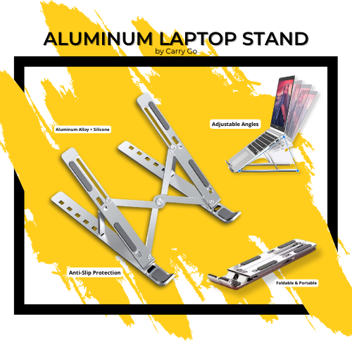 Ergonomic Aluminum Laptop Stand